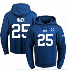 NFL Mens Nike Indianapolis Colts 25 Marlon Mack Royal Blue Name Number Pullover Hoodie NFL Mens Nike Indianapolis Colts 25 Marlon Mack Royal Blue Name Number Pullover Hoodie