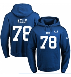 NFL Mens Nike Indianapolis Colts 78 Ryan Kelly Royal Blue Name Number Pullover Hoodie NFL Mens Nike Indianapolis Colts 78 Ryan Kelly Royal Blue Name Number Pullover Hoodie