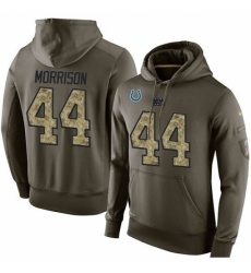 NFL Nike Indianapolis Colts 44 Antonio Morrison Green Salute To Service Mens Pullover Hoodie NFL Nike Indianapolis Colts 44 Antonio Morrison Green Salute To Service Mens Pullover Hoodie