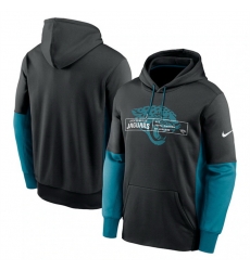 Men Jacksonville Jaguars Black Color Block Fleece Performance Pullover Hoodie Men Jacksonville Jaguars Black Color Block Fleece Performance Pullover Hoodie
