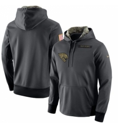 NFL Mens Jacksonville Jaguars Nike Anthracite Salute to Service Player Performance Hoodie NFL Mens Jacksonville Jaguars Nike Anthracite Salute to Service Player Performance Hoodie