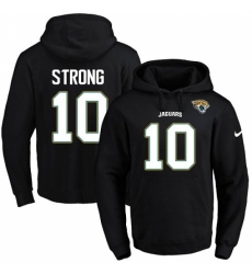 NFL Mens Nike Jacksonville Jaguars 10 Jaelen Strong Black Name Number Pullover Hoodie NFL Mens Nike Jacksonville Jaguars 10 Jaelen Strong Black Name Number Pullover Hoodie