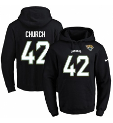 NFL Mens Nike Jacksonville Jaguars 42 Barry Church Black Name Number Pullover Hoodie NFL Mens Nike Jacksonville Jaguars 42 Barry Church Black Name Number Pullover Hoodie