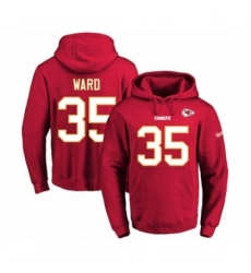 Football Mens Kansas City Chiefs 35 Charvarius Ward Red Name Number Pullover Hoodie Football Mens Kansas City Chiefs 35 Charvarius Ward Red Name Number Pullover Hoodie
