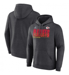 Men Charcoal Kansas City Chiefs 2024 Nfl Playoffs Pullover Hoodie Men Charcoal Kansas City Chiefs 2024 Nfl Playoffs Pullover Hoodie
