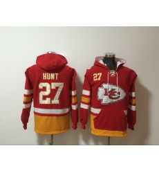 Men Nike Kansas City Chiefs Kareem Hunt 27 NFL Winter Thick Hoodie Men Nike Kansas City Chiefs Kareem Hunt 27 NFL Winter Thick Hoodie