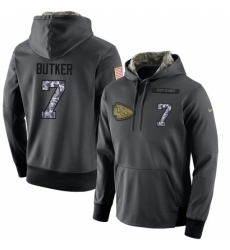 NFL Mens Nike Kansas City Chiefs 7 Harrison Butker Stitched Black Anthracite Salute to Service Player Performance Hoodie NFL Mens Nike Kansas City Chiefs 7 Harrison Butker Stitched Black Anthracite Salute to Service Player Performance Hoodie