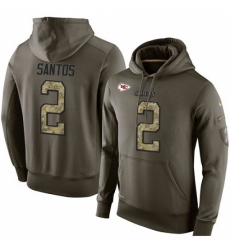 NFL Nike Kansas City Chiefs 2 Cairo Santos Green Salute To Service Mens Pullover Hoodie NFL Nike Kansas City Chiefs 2 Cairo Santos Green Salute To Service Mens Pullover Hoodie