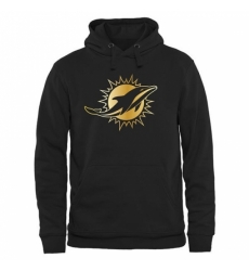 NFL Mens Miami Dolphins Pro Line Black Gold Collection Pullover Hoodie NFL Mens Miami Dolphins Pro Line Black Gold Collection Pullover Hoodie