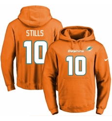 NFL Mens Nike Miami Dolphins 10 Kenny Stills Orange Name Number Pullover Hoodie NFL Mens Nike Miami Dolphins 10 Kenny Stills Orange Name Number Pullover Hoodie