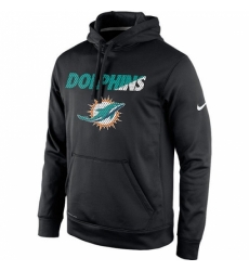 NFL Miami Dolphins Nike Kick Off Staff Performance Pullover Hoodie Black NFL Miami Dolphins Nike Kick Off Staff Performance Pullover Hoodie Black