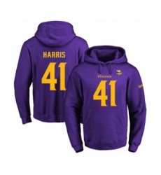 Football Mens Minnesota Vikings 41 Anthony Harris PurpleGold No Name Number Pullover Hoodie Football Mens Minnesota Vikings 41 Anthony Harris PurpleGold No Name Number Pullover Hoodie