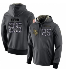 NFL Mens Nike Minnesota Vikings 25 Latavius Murray Stitched Black Anthracite Salute to Service Player Performance Hoodie NFL Mens Nike Minnesota Vikings 25 Latavius Murray Stitched Black Anthracite Salute to Service Player Performance Hoodie