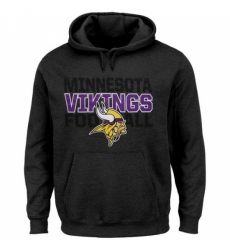 NFL Minnesota Vikings 1st and Goal VI Hoodie Charcoal NFL Minnesota Vikings 1st and Goal VI Hoodie Charcoal