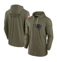 Men New England Patriots 2022 Olive Salute To Service Tonal Pullover Hoodie Men New England Patriots 2022 Olive Salute To Service Tonal Pullover Hoodie