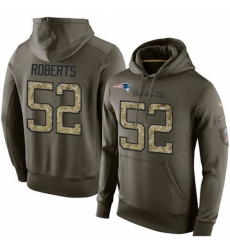 NFL Nike New England Patriots 52 Elandon Roberts Green Salute To Service Mens Pullover Hoodie NFL Nike New England Patriots 52 Elandon Roberts Green Salute To Service Mens Pullover Hoodie