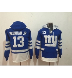 Men Nike New York Giants Odell Beckham Jr. 13 NFL Winter Thick Hoodie Men Nike New York Giants Odell Beckham Jr. 13 NFL Winter Thick Hoodie