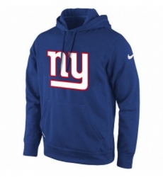 NFL New York Giants Nike KO Logo Essential Hoodie Royal NFL New York Giants Nike KO Logo Essential Hoodie Royal