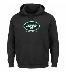 NFL New York Jets Critical Victory Pullover Hoodie Black NFL New York Jets Critical Victory Pullover Hoodie Black