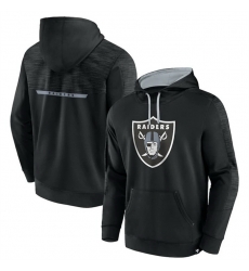Men Las Vegas Raiders Black Defender Evo Pullover Hoodie Men Las Vegas Raiders Black Defender Evo Pullover Hoodie