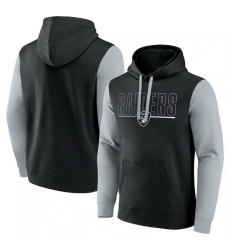 Men Silver Las Vegas Raiders Outline Pullover Hoodie Men Silver Las Vegas Raiders Outline Pullover Hoodie