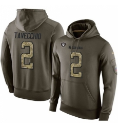 NFL Nike Oakland Raiders 2 Giorgio Tavecchio Green Salute To Service Mens Pullover Hoodie NFL Nike Oakland Raiders 2 Giorgio Tavecchio Green Salute To Service Mens Pullover Hoodie