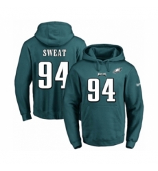 Football Mens Philadelphia Eagles 94 Josh Sweat Green Name Number Pullover Hoodie Football Mens Philadelphia Eagles 94 Josh Sweat Green Name Number Pullover Hoodie