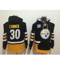 Men Nike Pittsburgh Steelers James Conner 30 NFL Winter Thick Hoodie Men Nike Pittsburgh Steelers James Conner 30 NFL Winter Thick Hoodie