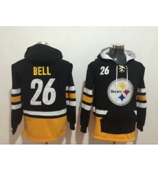 Men Nike Pittsburgh Steelers Le'Veon Bell 26 NFL Winter Thick Hoodie Men Nike Pittsburgh Steelers Le'Veon Bell 26 NFL Winter Thick Hoodie