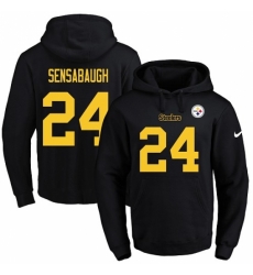 NFL Mens Nike Pittsburgh Steelers 24 Coty Sensabaugh BlackGold No Name Number Pullover Hoodie NFL Mens Nike Pittsburgh Steelers 24 Coty Sensabaugh BlackGold No Name Number Pullover Hoodie