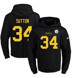 NFL Mens Nike Pittsburgh Steelers 34 Cameron Sutton BlackGold No Name Number Pullover Hoodie NFL Mens Nike Pittsburgh Steelers 34 Cameron Sutton BlackGold No Name Number Pullover Hoodie
