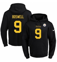 NFL Mens Nike Pittsburgh Steelers 9 Chris Boswell BlackGold No Name Number Pullover Hoodie NFL Mens Nike Pittsburgh Steelers 9 Chris Boswell BlackGold No Name Number Pullover Hoodie