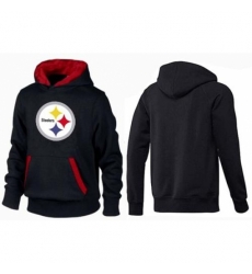 NFL Mens Nike Pittsburgh Steelers Logo Pullover Hoodie BlackRed NFL Mens Nike Pittsburgh Steelers Logo Pullover Hoodie BlackRed