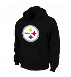 NFL Mens Nike Pittsburgh Steelers Logo Pullover Hoodie Black NFL Mens Nike Pittsburgh Steelers Logo Pullover Hoodie Black