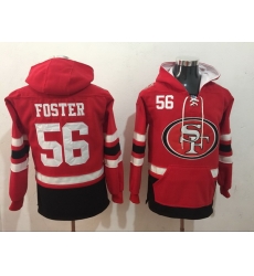 Men Nike San Francisco 49ers Reuben Foster 56 NFL Winter Thick Hoodie Men Nike San Francisco 49ers Reuben Foster 56 NFL Winter Thick Hoodie