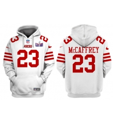 Men San Francisco 49ers Active Player Custom White Super Bowl LVIII Alternate Pullover Hoodie Men San Francisco 49ers Active Player Custom White Super Bowl LVIII Alternate Pullover Hoodie