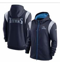 Men's Tennessee Titans Navy Zipper Hoodie Men's Tennessee Titans Navy Zipper Hoodie