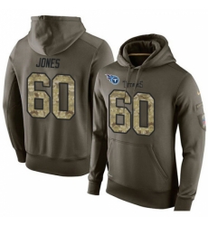 NFL Nike Tennessee Titans 60 Ben Jones Green Salute To Service Mens Pullover Hoodie NFL Nike Tennessee Titans 60 Ben Jones Green Salute To Service Mens Pullover Hoodie