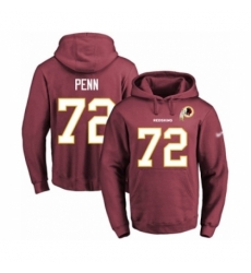 Football Mens Washington Redskins 72 Donald Penn Red Name Number Pullover Hoodie Football Mens Washington Redskins 72 Donald Penn Red Name Number Pullover Hoodie