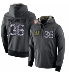 NFL Nike Washington Redskins 36 DJ Swearinger Stitched Black Anthracite Salute to Service Player Performance Hoodie NFL Nike Washington Redskins 36 DJ Swearinger Stitched Black Anthracite Salute to Service Player Performance Hoodie