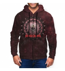 Redskins Mens Zip Hooded Sweatshirt Redskins Mens Zip Hooded Sweatshirt