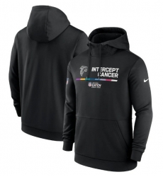 Men Atlanta Falcons 2022 Black Crucial Catch Therma Performance Pullover Hoodie Men Atlanta Falcons 2022 Black Crucial Catch Therma Performance Pullover Hoodie