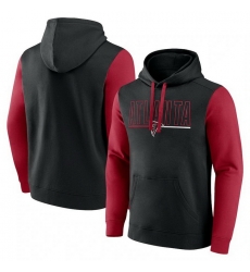 Men Red Atlanta Falcons Outline Pullover Hoodie Men Red Atlanta Falcons Outline Pullover Hoodie