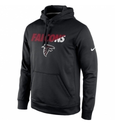 NFL Mens Atlanta Falcons Nike Black Kick Off Staff Performance Pullover Hoodie NFL Mens Atlanta Falcons Nike Black Kick Off Staff Performance Pullover Hoodie