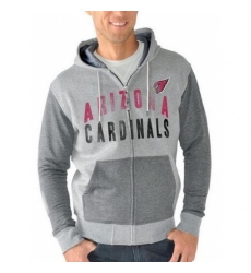 NFL Arizona Cardinals G III Sports by Carl Banks Safety Tri Blend Full Zip Hoodie Heathered Gray NFL Arizona Cardinals G III Sports by Carl Banks Safety Tri Blend Full Zip Hoodie Heathered Gray