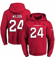 NFL Mens Nike Arizona Cardinals 24 Adrian Wilson Red Name Number Pullover Hoodie NFL Mens Nike Arizona Cardinals 24 Adrian Wilson Red Name Number Pullover Hoodie