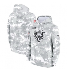 Men Chicago Bears 2024 Arctic Camo Salute To Service Club Fleece Pullover Stitched Hoodie Men Chicago Bears 2024 Arctic Camo Salute To Service Club Fleece Pullover Stitched Hoodie