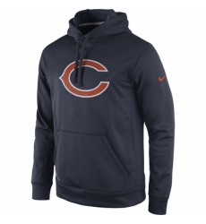 NFL Chicago Bears Nike Practice Performance Pullover Hoodie Navy NFL Chicago Bears Nike Practice Performance Pullover Hoodie Navy