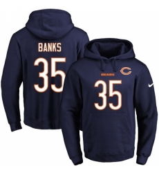 NFL Mens Nike Chicago Bears 35 Johnthan Banks Navy Blue Name Number Pullover Hoodie NFL Mens Nike Chicago Bears 35 Johnthan Banks Navy Blue Name Number Pullover Hoodie