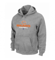 NFL Mens Nike Chicago Bears Critical Victory Pullover Hoodie Grey NFL Mens Nike Chicago Bears Critical Victory Pullover Hoodie Grey